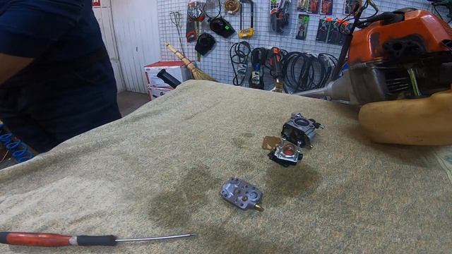 Почему? НЕ Качает КАРБЮРАТОР БЕНЗОКОСЫ ( БЕНЗОТРИМЕРА) РемПрост