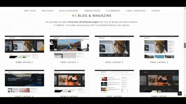Unify - Responsive Bootstrap Template смотреть онлайн