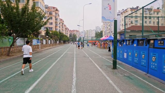 [4K China] Walking Tour In Qingdao | Old Town Streets | China Walking Tour
