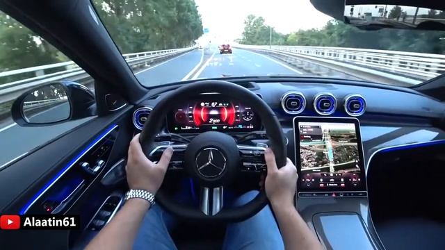 The New Mercedes C Class 2022 Test Drive смотреть онлайн