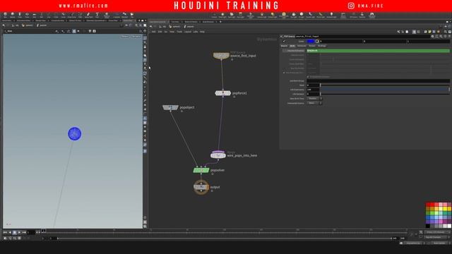 Emit particles every other frame in Houdini | FREE TUTORIAL смотреть онлайн