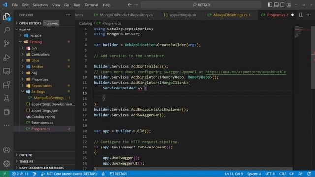 API net6 Parte 3 : Persistencia de Datos смотреть онлайн