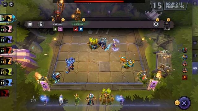 Dota Underlords. 9 эльфов или чем контрить орков. Lord 15 *Merlinchess* смотреть онлайн