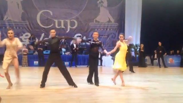 Kirill Osetrov and Iudina Sofia. Golden Step 2016. Cha-cha-cha смотреть онлайн