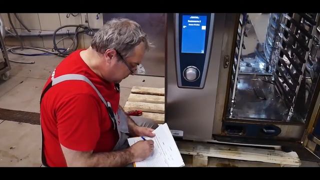 Подготовка Пароконвектомата Rational SCC WE 61
