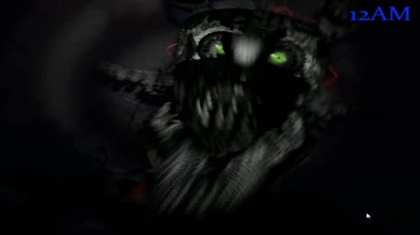 NIGHTMARE JUMPSCARES!! Nightmare Nights (NEW FNAF 4)