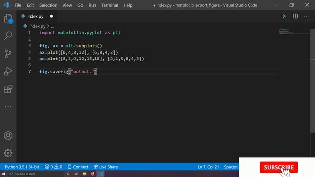 Export Matplotlib figure as an image or pdf in python смотреть онлайн