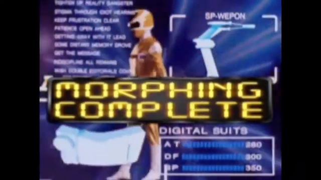 Power Rangers in space first morph and fight with MegaRanger lyrics смотреть онлайн
