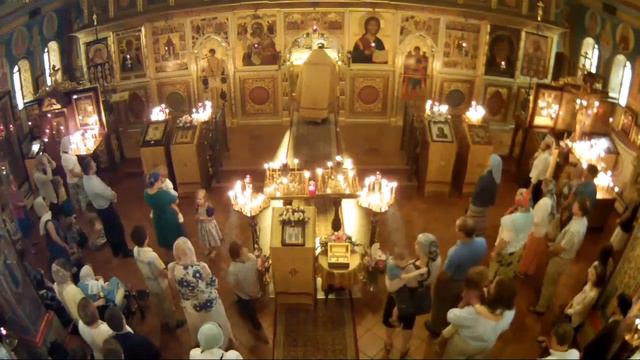 2017.07.23. Ven. Anthony of the Kiev Caves. Divine Liturgy смотреть онлайн