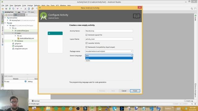 Create your first Android Activity (Introduction to Mobile Applications) смотреть онлайн