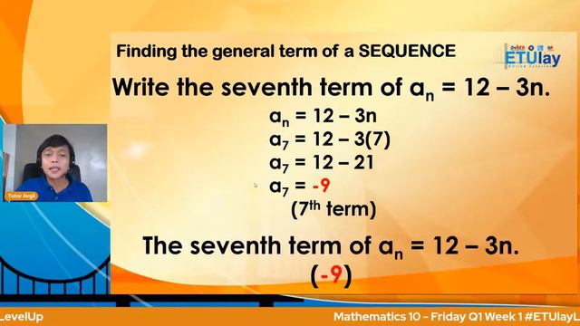 Math 10 - Friday Q1 Week 1 смотреть онлайн