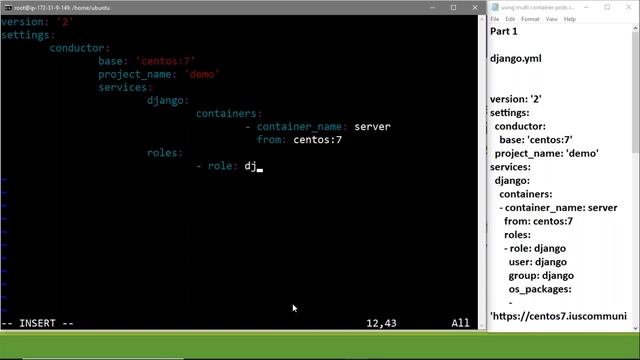 Using multi container pods in ansible part 1 смотреть онлайн