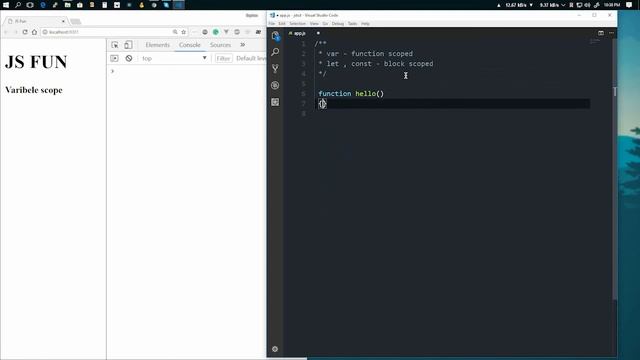 ES6 Bangla | Variable Scope смотреть онлайн