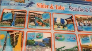 Аквапарк в отеле PICKALBATROS JUNGLE AQUA PARK