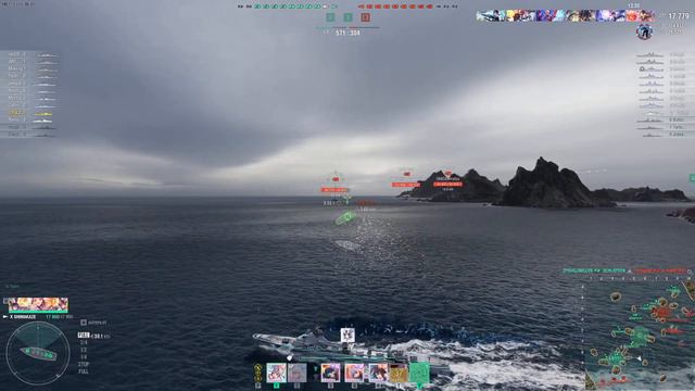 World of Warships: 1 Round of T10 IJN Shimakaze (Anime Music; Finish My Job Early) смотреть онлайн