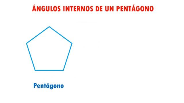 ÁNGULOS INTERNOS DE UN PENTÁGONO Super facil - para principiantes смотреть онлайн