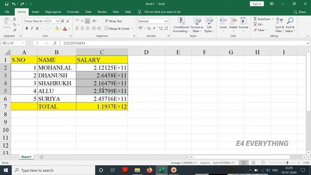 How to Display Complete Digits of a Number in Excel | Display Large Numbers in Excel смотреть онлайн