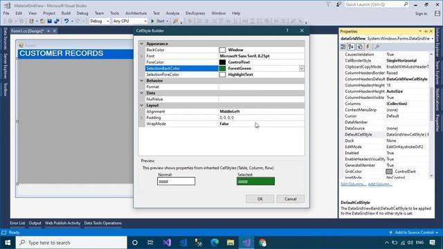 C# Tutorial - DataGridView Material Design | FoxLearn смотреть онлайн