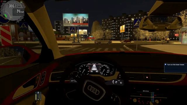 City Car Driving Audi A6 C7 TFSI quattro смотреть онлайн
