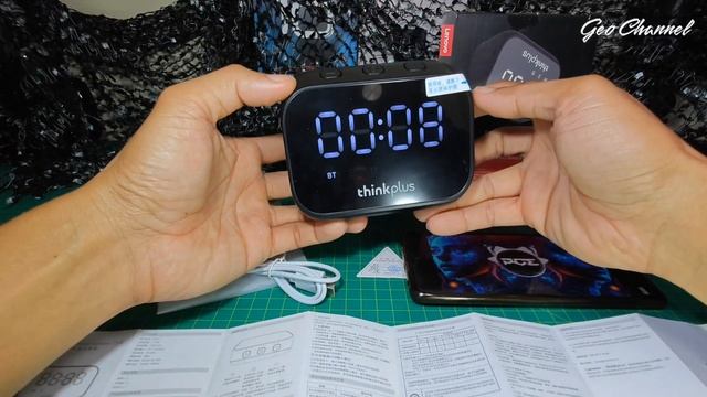 Lenovo Thinkplus TS13 Bluetooth Speaker with Desk Clock смотреть онлайн