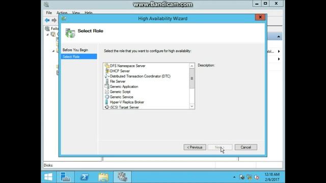 Windows Server - Manage failover clustering roles смотреть онлайн