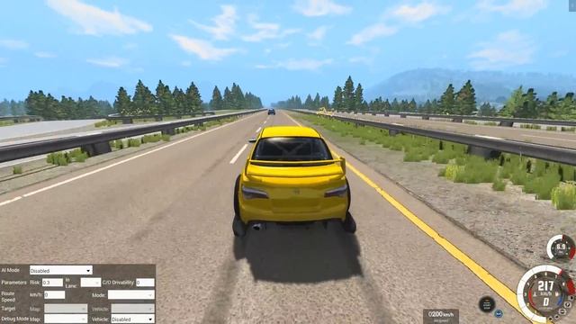 Нелегальные ГОНКИ На ЗАПРЕДЕЛЬНЫХ СКОРОСТЯХ - 560 км/ч в BeamNG Drive смотреть онлайн