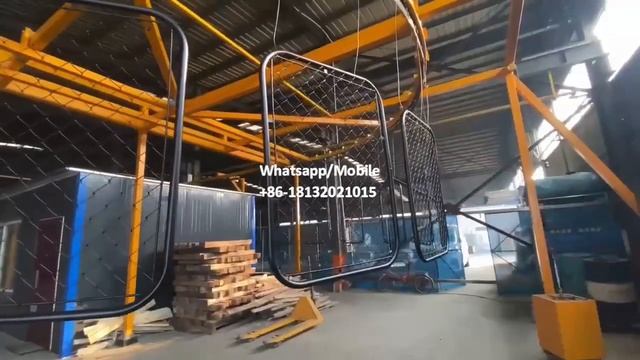 Краскопульт, как покрасить панель забора из сетки рабицы порошковой краской смотреть онлайн