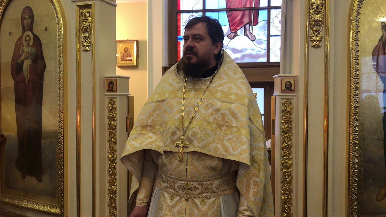 Проповедь в Неделю по Богоявлении. Священник Владимир Чебышев. смотреть онлайн