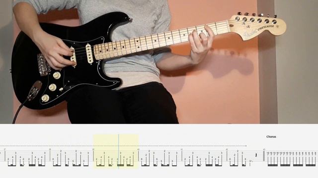 YUNGBLUD - hope for the underrated youth | Guitar cover w/ play-along tabs смотреть онлайн