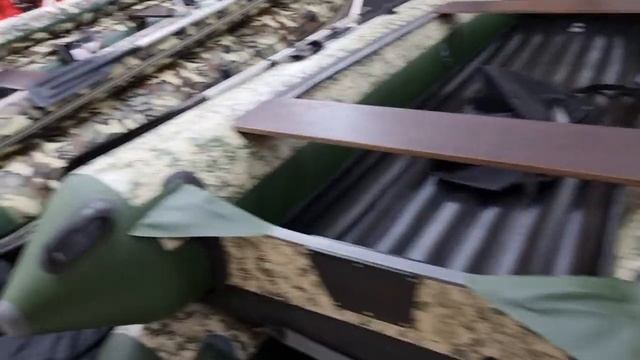 Лодка MISHIMO RAPID, интересное решение. 350см лодка выходит на глис на 5лс моторе!