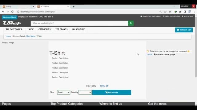30. Create Product Details Page Part 3 смотреть онлайн