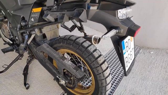 Suzuki V Strom 1050xt Pirelli scorpion really str смотреть онлайн