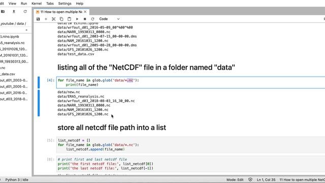 Ep11: How to open multiple NetCDF file смотреть онлайн