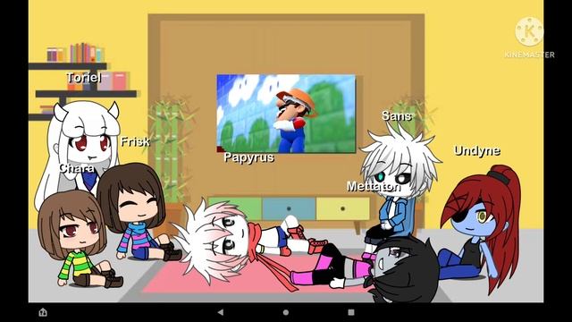 Undertale Reacts To SMG4 Mario Reacts To Nintendo Memes 4 смотреть онлайн