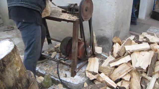 Самодельный винтовой колун-1_©Jktu смотреть онлайн