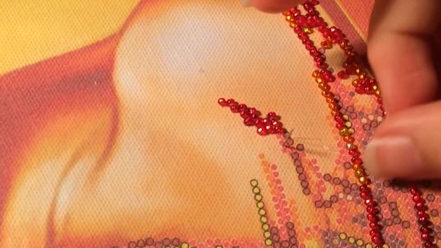 Вышивка бисером "Стихия огня" мой стиль исполнения))))) смотреть онлайн