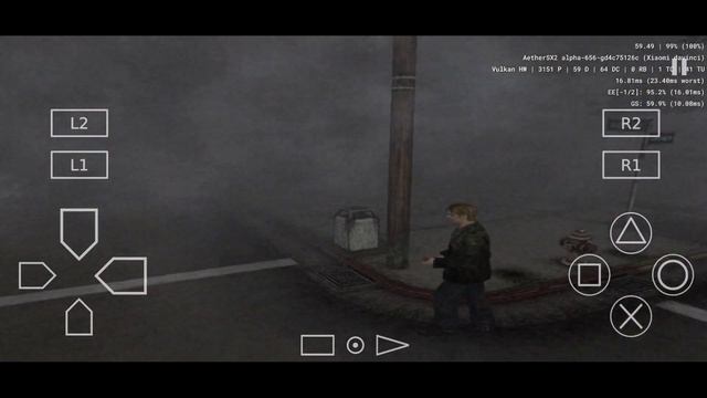 Silent Hill 2 on ANDROID! 60fps Full Speed (AetherSX2 PCSX 2) PS2 Emulator for android смотреть онлайн