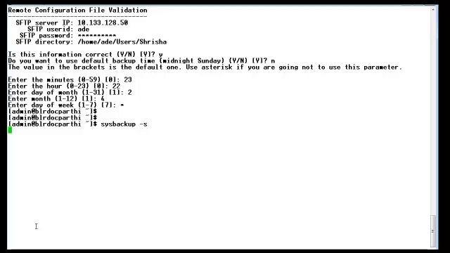 How to Schedule and Perform a Sysbackup in CS1000E смотреть онлайн