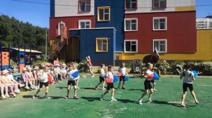 Танец с султанчиками "Хорошее настроение"