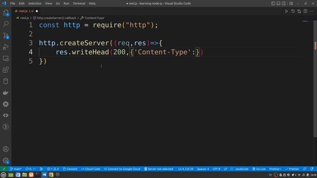 How to create server in Node Js #nodejs #javascript смотреть онлайн