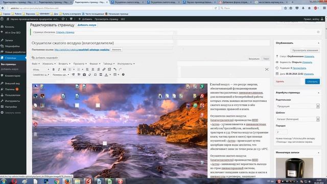 Как добавить фото на страницу сайта на Вордпресс смотреть онлайн