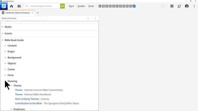 Logos Bible Software 9 Training 0008 смотреть онлайн