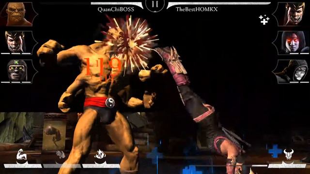 Забавный баг в Mortal Kombat x mobile смотреть онлайн