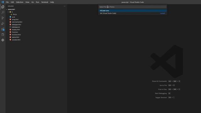 how to use vs code icon in visual code || vs code icon extension смотреть онлайн