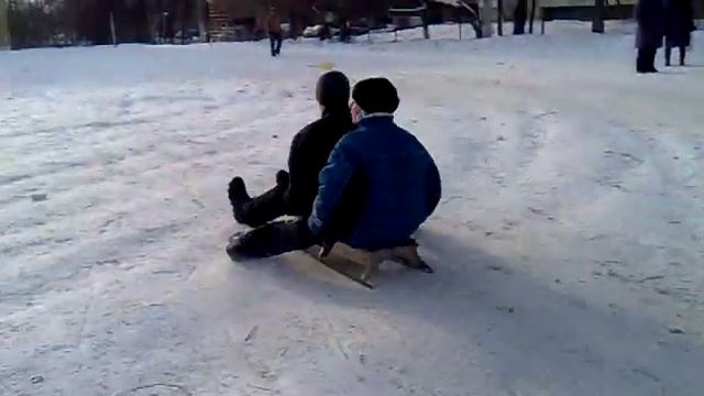 Катания на санках смотреть онлайн