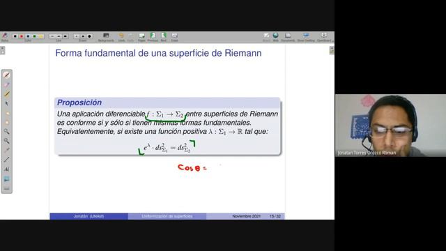 Jonatán Torres Orozco. Uniformización de superficies de Riemann y reconocimiento de imagen. смотреть онлайн