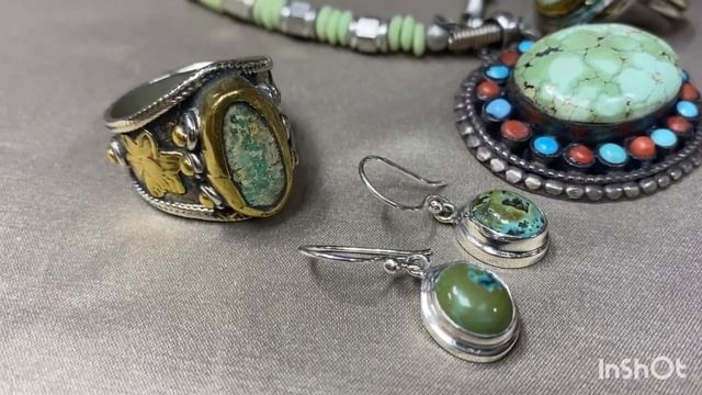 Украшения из серебра и бронзы. Бирюза. 8 915 567 07 22 смотреть онлайн