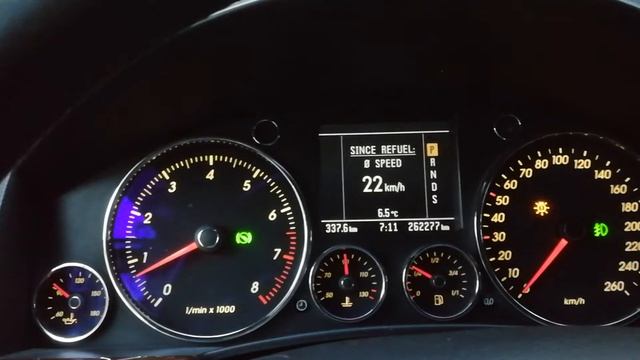Расход топлива WV TOUAREG 3,2 двигатель BMV 241 л.с. смотреть онлайн
