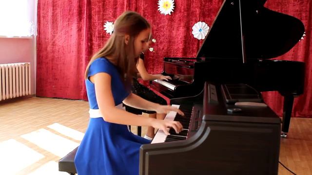 Фортепианный дуэт Два произведения с объявлением смотреть онлайн