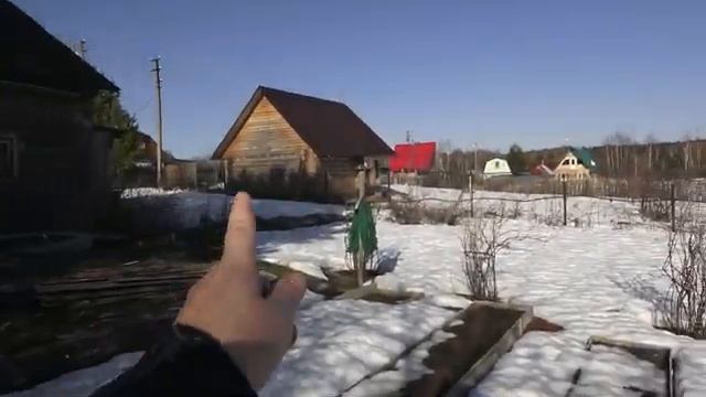 Что выкопала в теплице и что посадила? Апрель на даче смотреть онлайн